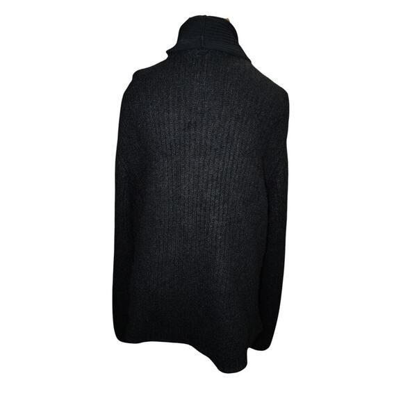 Rick Owens Black Mohair Wool Blend Turtleneck Sweater Men’s Large Avant Garde - Picture 9 of 12